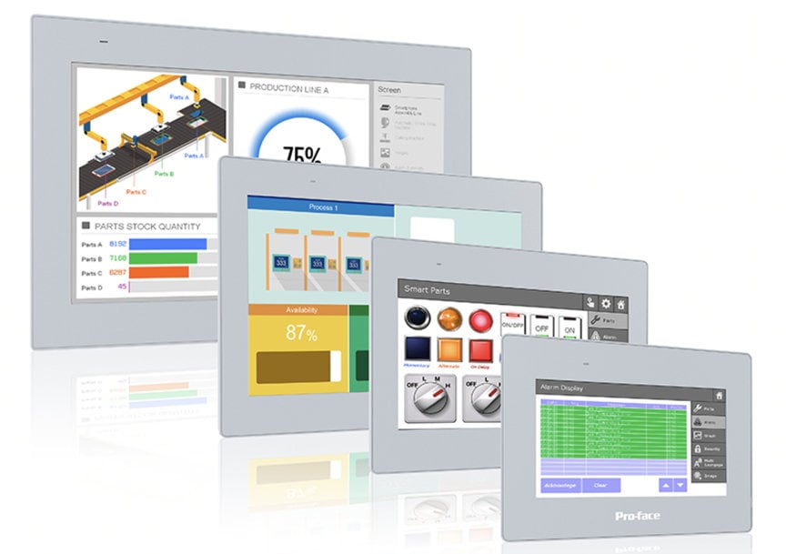 Schneider Electric: Más información y una mejor visualización con los nuevos terminales básicos HMI Pro-face ET6000